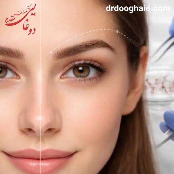 کاشت ابرو و جراحی بینی